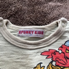 【SPUNKY KIDS】和柄ロンT【60】の画像