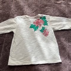 【SPUNKY KIDS】和柄ロンT【60】の画像