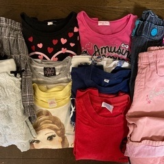 110サイズ 女の子 トップス6枚 ボトムス2枚