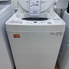 【ドリーム川西店御来店限定】シャープ　5.5kg洗濯機　ES-GE5H／クリーニング済み 【2002146255601898】