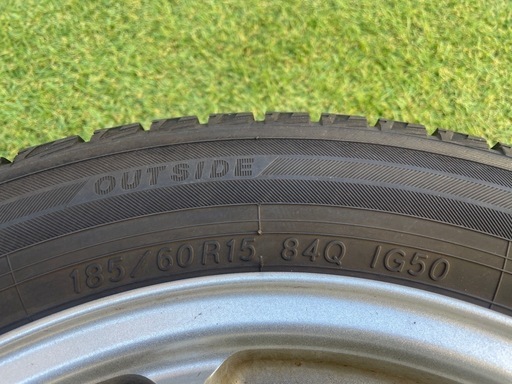 激安❗️YOKOHAMA IG50 185/60R15 タイヤ