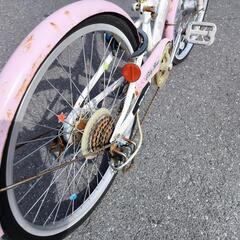 子供用自転車 22インチ オートライト 変速ギヤー付きの画像
