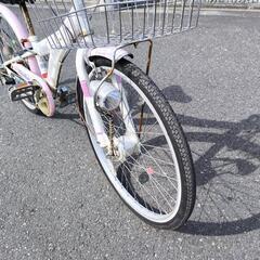 子供用自転車 22インチ オートライト 変速ギヤー付きの画像