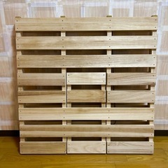 【受け渡し予定者決定済み】桐製すのこベッド(シングル)