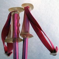 スキー ポール・ストック 約112cm ロシニョール ピンク ROSSIGNOL 身長160-165cmくらいの方向け　☆ PayPay(ペイペイ)決済可能 ☆ 札幌市 豊平区 平岸 平岸店の画像