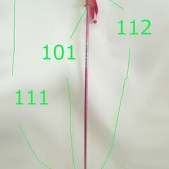 スキー ポール・ストック 約112cm ロシニョール ピンク ROSSIGNOL 身長160-165cmくらいの方向け　☆ PayPay(ペイペイ)決済可能 ☆ 札幌市 豊平区 平岸 平岸店の画像