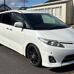 エスティマ アエラスG 車高調 19インチ ETC フリップダウン