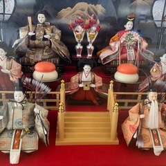 雛人形　三段飾りの画像