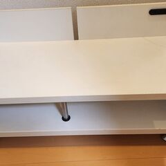 TV Stand (White) - テレビ台 白