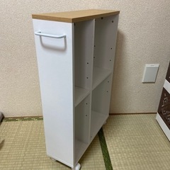 ⑧収納ケース　ホワイト　調整可能　キッチン収納　トイレ収納　　キ...