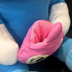 【新品タグ付き】コキンちゃん　なかよし小物入れぬいぐるみLL アンパンマンの画像
