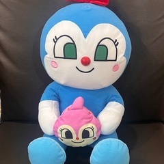 【新品タグ付き】コキンちゃん　なかよし小物入れぬいぐるみLL アンパンマンの画像