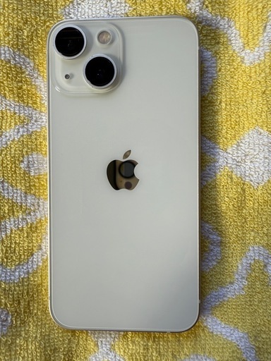 O美品OiPhone13mini 128GB SIMフリー スターライト