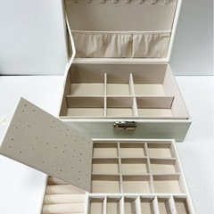 【美品】レザージュエリーボックスの画像