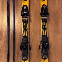 スキーセット（板はサロモン）引き渡し無しなら無料