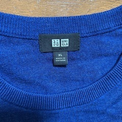 【値段交渉可】ユニクロ　セーター　メンズ　XLの画像