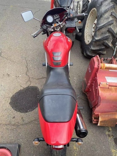 ホンダバイク赤　250CC