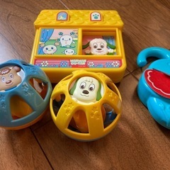 わんわんの音が出るおもちゃなどの画像