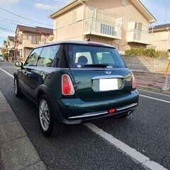 BMWミニクーパー　後期モデル　H17　車検7/4　走行21000ｋ　社外HDDナビ　ＥＴＣ 　ドラレコ　純正16ＡＷ　ディーラー記録18枚の画像