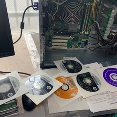 hp Compaq 8000 Elite CMT (WB099PA#ABJ) Core2Quad Q9650 3.0GHz 4GB 250GB DVD-ROM Radeon HD4650 中古パソコン デスクトップ タワー型の画像
