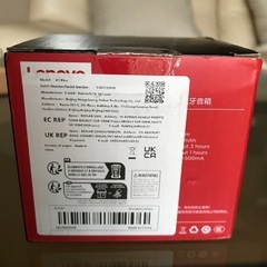 Lenovo Bluetooth スピーカー(未開封)の画像