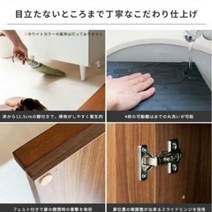 【対応中】靴箱　収納棚　ブラウン　可動棚　引き出し　シューズボックスの画像