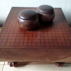 碁盤と碁石