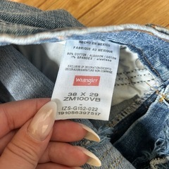 レディース Wrangler ハイウエスト デニム の画像