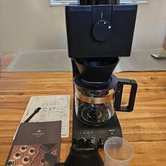 ツインバード コーヒーメーカー 全自動ミル付き【CM-D465B】の画像