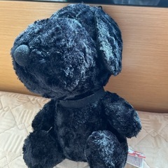 スヌーピー　ブラックぬいぐるみ