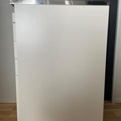 食品ストッカー キッチンストッカー 食洗機 ステンレス天板　日本製 調味料 引き出し付き 食器棚 隙間収納の画像
