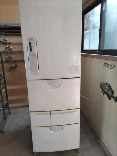 東芝 310L 冷凍冷蔵庫 GR-421K 99年製