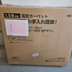 KODEN電気カーペットの画像