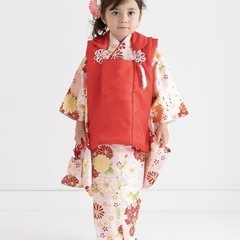 3歳七五三着物9点セットの画像