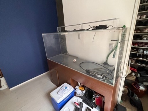 アクリル水槽1500セット (しゅば) 金町の車のパーツの中古あげます