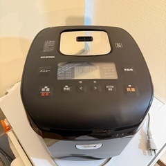 アイリスオーヤマ 炊飯器 10合 圧力IH式 40銘柄炊き分け機能 極厚火釜 大火力 玄米 RC-PD10-B ブラック