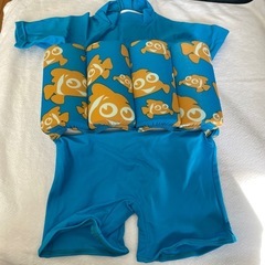 子供用 浮き輪付き キッズ水着 水泳練習 補助水着 ライフジャケ...