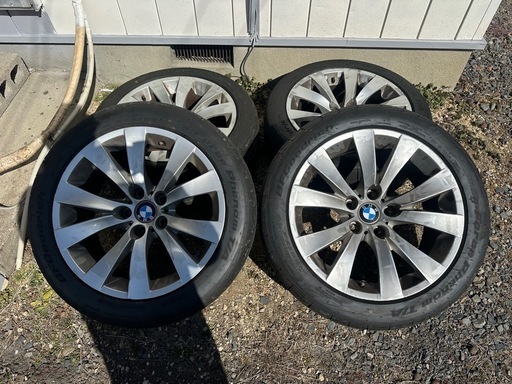 BMW6シリーズ純正アルミセット245/45ZR18 PCD120