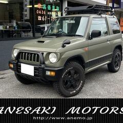 ■三菱　パジェロミニ　デュークV　4WD　マットグリーン　AT車...