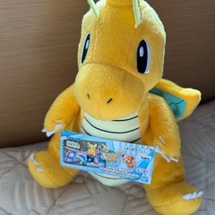 (お話中)ポケモン　カイリューぬいぐるみ