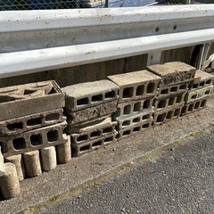 コンクリーブロックなどの画像