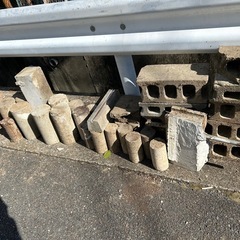 コンクリーブロックなどの画像