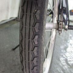 E99　★8500円★　折りたたみ中古自転車　ブルー　ライト付き【20インチ 】 の画像