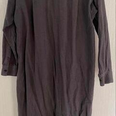 □無印良品　素敵なフランネルスタンドワンピ　M　の画像