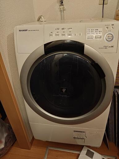 シャープ　ドラム式洗濯機