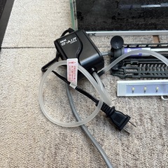 格安セット　GEX水槽　ヒーター、LEDライト、ポンプ、濾過器、水温計などの画像