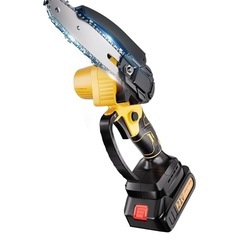 ✨ チェーンソー 充電式✨小型 電動チェーンソー 充電式 木工切...
