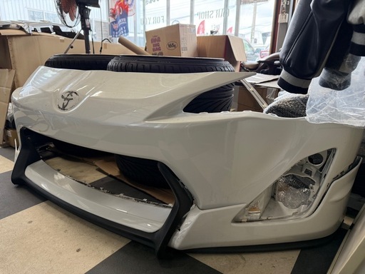 86 zn6 フロントバンパー 希少usエアロ付き