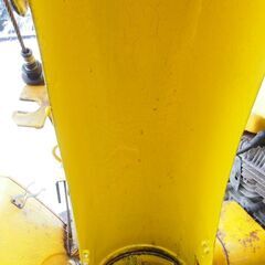 除雪機黄色イセキYSR550実動富山、石川、金沢の画像