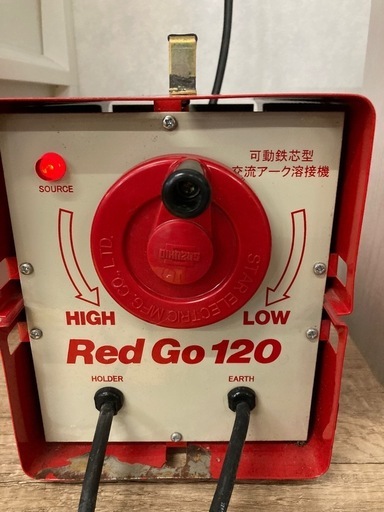 スター電器製造(SUZUKID) 交流アーク用溶接機 レッドゴー 60Hz SSY-122R 100V/200V兼用　　リサイクルショ
